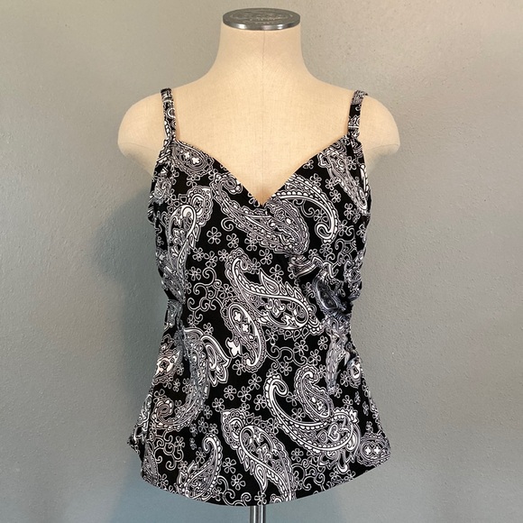 Jantzen Other - Jantzen Classics, 14, Paisley swim top